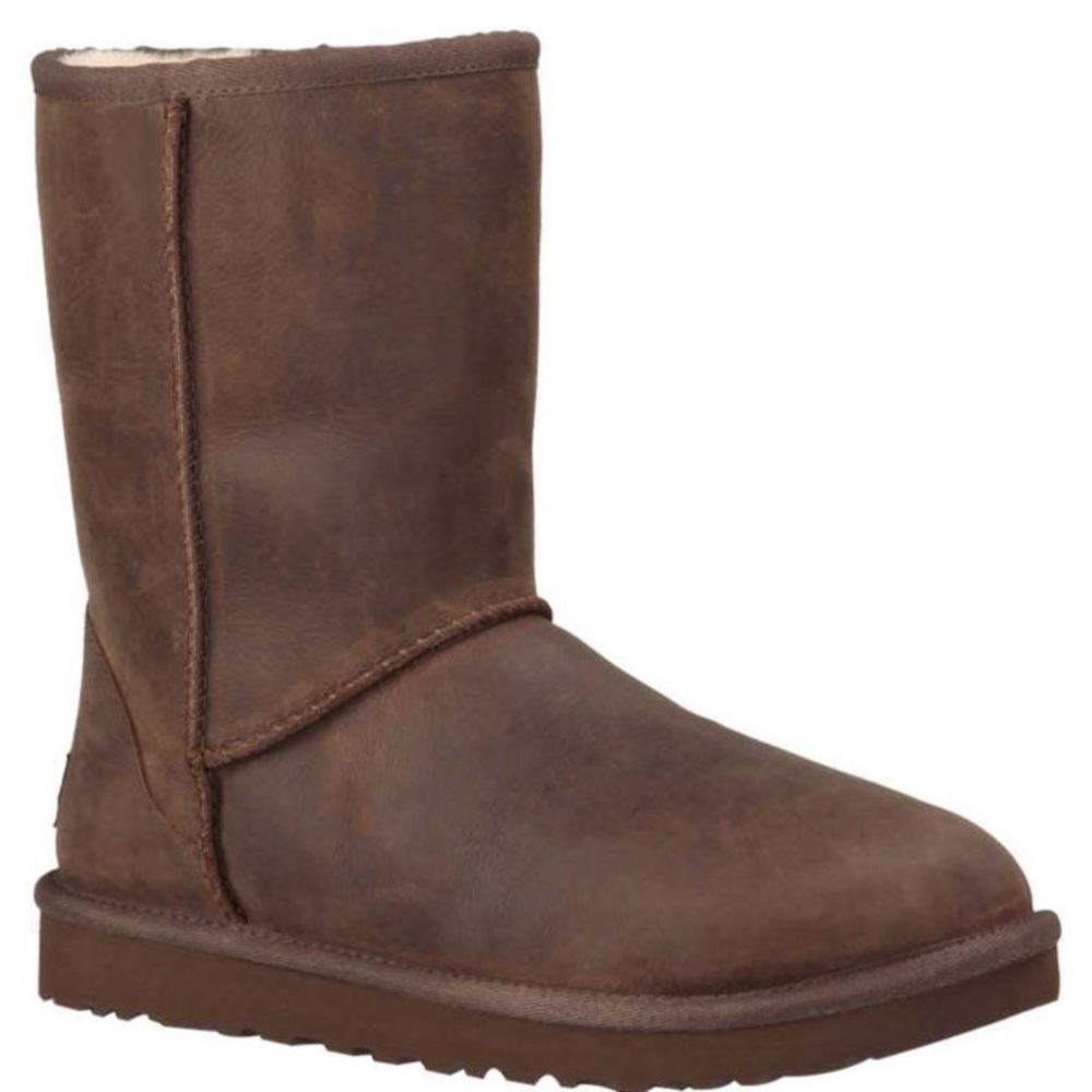 UGG Women's Classic Short Leather Winter Boots